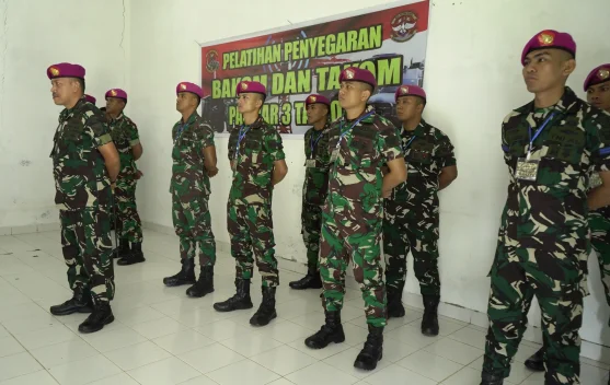 Askomlek Danpasmar 3 Buka Pelatihan Instalasi Listrik dan Radio Pasmar 3