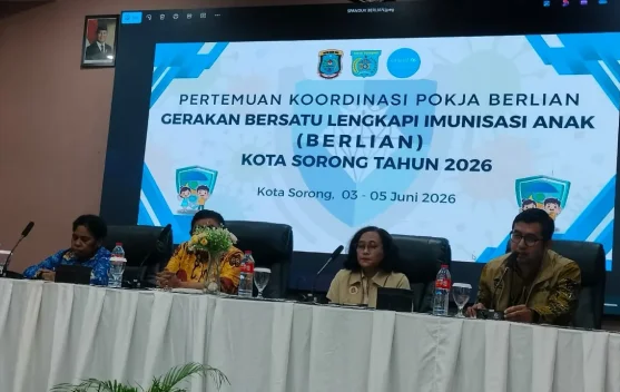 Berlian Hadir di Kota Sorong Sebagai Respon dalam Pencapaian Target Imunisasi