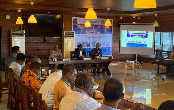 Kapolda PBD Hadiri Stakeholder Meeting Percepatan Pembangunan Kesejahteraan