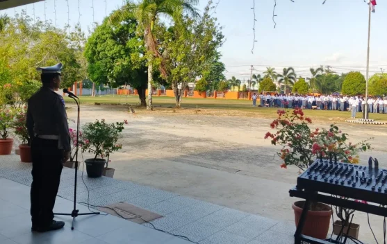 Ditlantas Polda PBD Tanamkan Disiplin dan Kesadaran Berlalu Lintas pada Pelajar