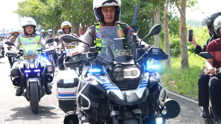 Polres Sumenep Patroli Skala Besar May Day