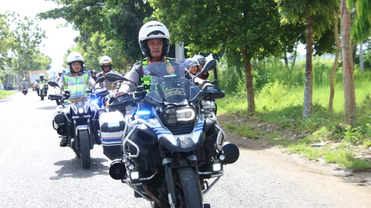 Polres Sumenep Patroli Skala Besar May Day