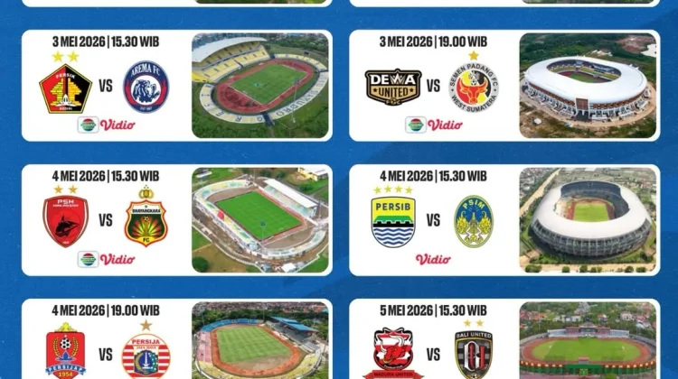 Jadwal Laga Pekan 31 Super League, Madura United Hadapi Bali United
