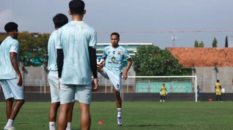 Latihan Resmi Madura United sebelum Laga melawan Bali United