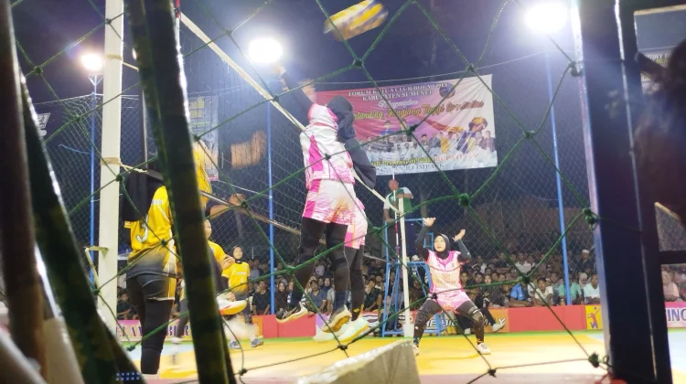Final Turnamen Bola Volly Bupati Cup 2026