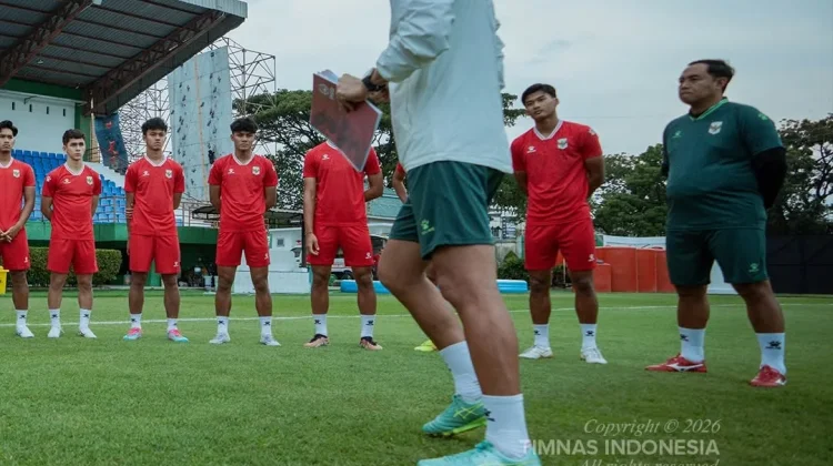 Latihan Timnas U-19 sebelum Hadapi Timor Leste