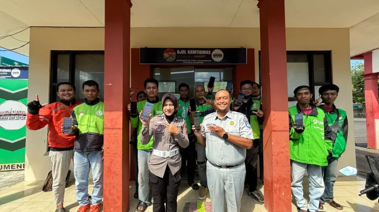 Polantas Menyapa, Tingkatkan Kesadaran Keselamatan Ojol
