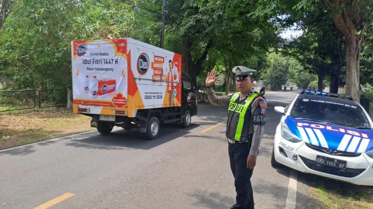 Satlantas Sumenep Patroli Titik Rawan Laka