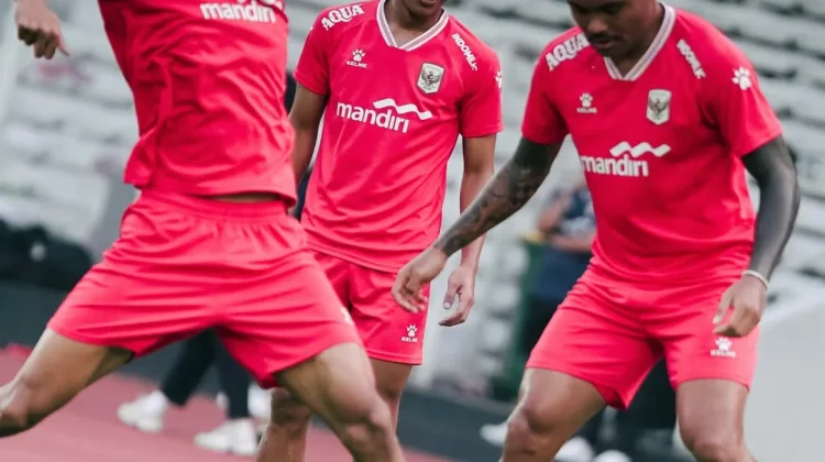 Timnas Indonesia Gelar Latihan Resmi jelang Hadapi Mozambik