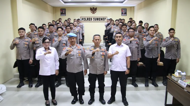 Perkuat Integritas, Propam Polda Jatim Bina Anggota Polres Sumenep