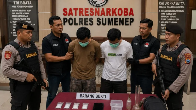 Satresnarkoba Sumenep Bongkar Peredaran Sabu