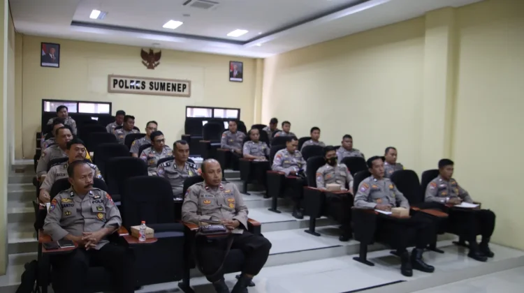 Polres Sumenep Evaluasi Program Ketahanan Pangan