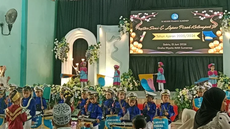 TK Negeri Pembina Gelar Lepas Pisah Kelompok B Tahun Ajaran 2025/2026