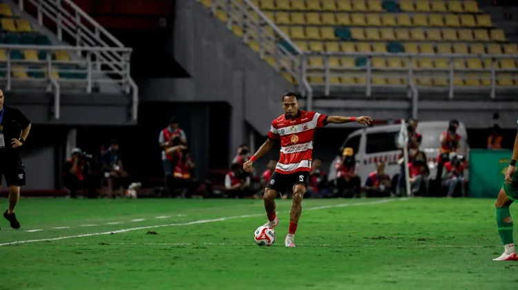 Aksi Giovani dan Aji Kusuma Bersama Madura United Musim Lalu