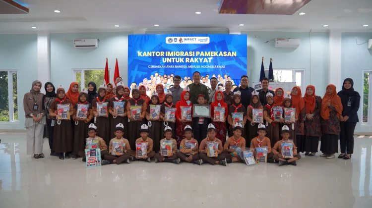 Siswa SDN Panglegur 3 Belajar Keimigrasian di Imigrasi Pamekasan