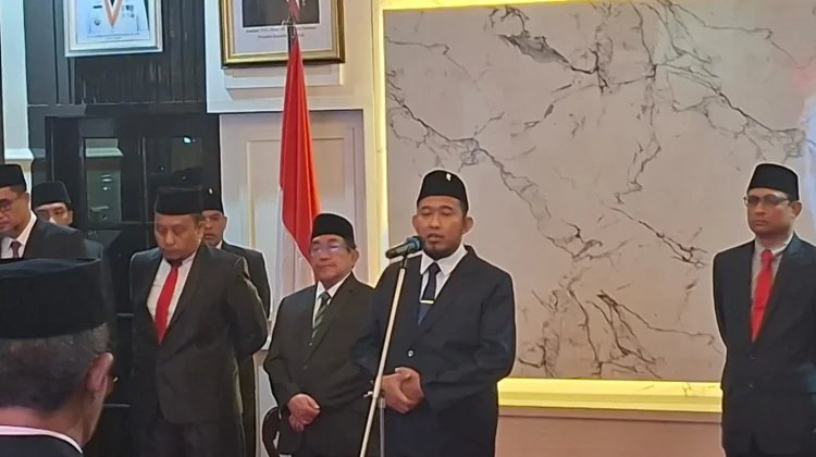 Bupati Fauzi Lantik Empat Pejabat Eselon II