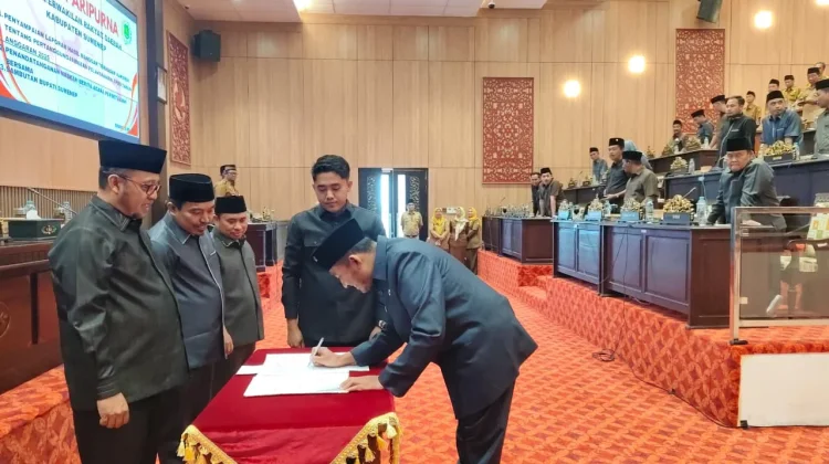 DPRD Sumenep Sahkan Hasil Pembahasan Pertanggungjawaban APBD 2025