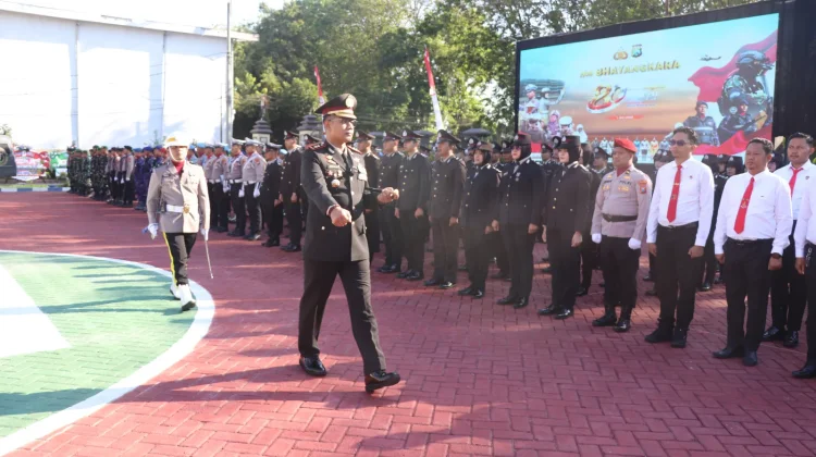 Polres Sumenep Peringati Hari Bhayangkara Ke-80
