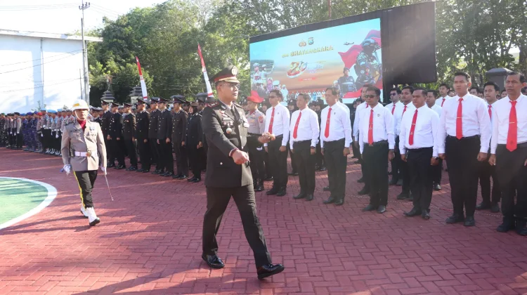 Polres Sumenep Peringati Hari Bhayangkara Ke-80
