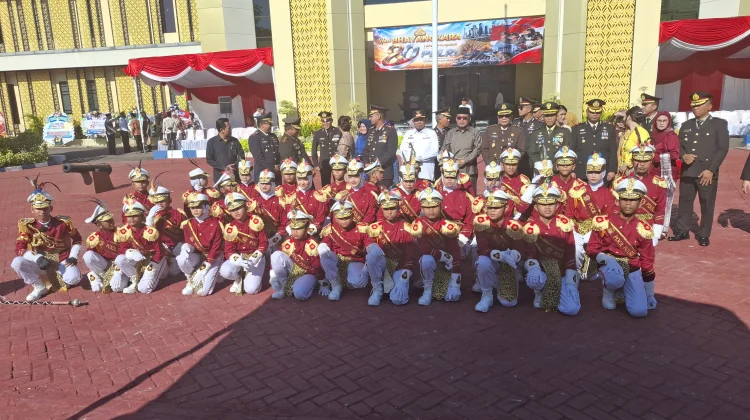 Polisi Cilik Meriahkan Hari Bhayangkara Ke-80 di Polres Sumenep