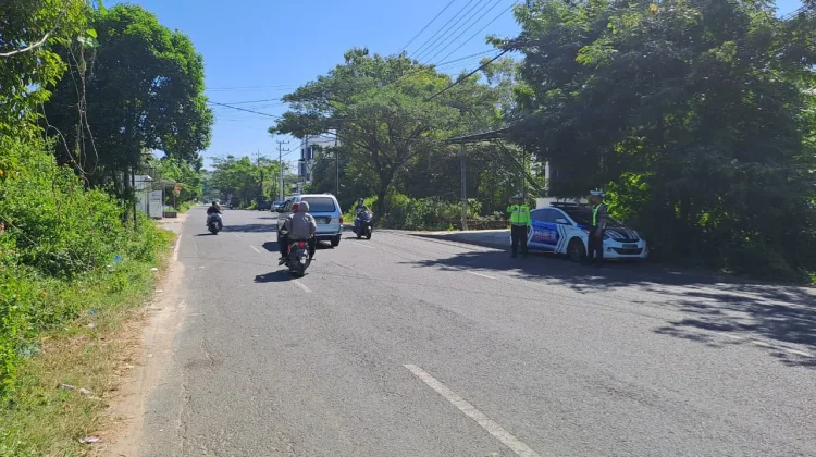 Satlantas Sumenep Patroli Cegah Kecelakaan Lalu Lintas