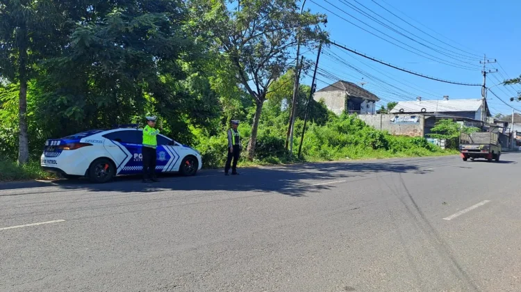 Satlantas Sumenep Patroli Cegah Kecelakaan Lalu Lintas
