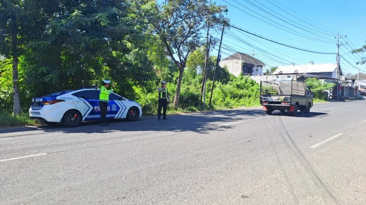 Satlantas Sumenep Patroli Cegah Kecelakaan Lalu Lintas