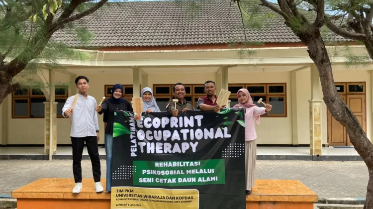Relawan Kopdas Sumenep Ikuti Pelatihan Ecoprint untuk Pendampingan ODGJ