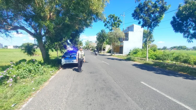 Satlantas Sumenep Intensifkan Patroli Jalur Rawan