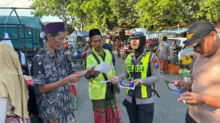 Satlantas Sumenep Sosialisasikan Call Center Polri