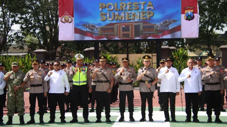 Polres Sumenep Resmi Jadi Polresta Sumenep