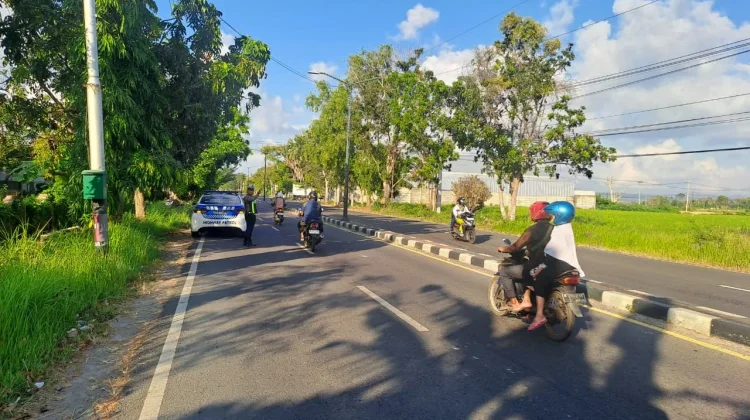 Satlantas Polresta Sumenep Intensifkan Patroli Jalur Rawan