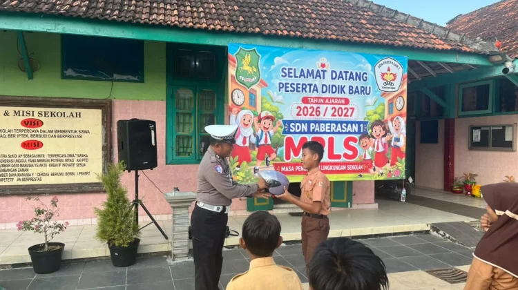 Polisi Sahabat Anak, Satlantas Polresta Sumenep Edukasi Tertib Lalin sejak Dini