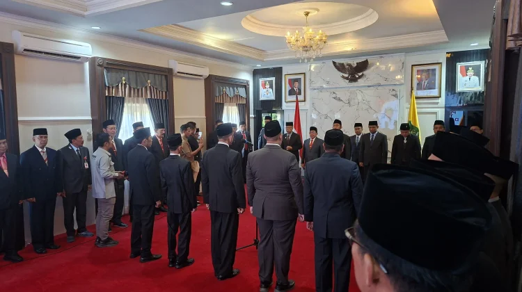 Bupati Sumenep Lantik Lima Pejabat Hasil Rotasi dan Mutasi