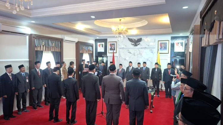 Bupati Sumenep Lantik Lima Pejabat Hasil Rotasi dan Mutasi
