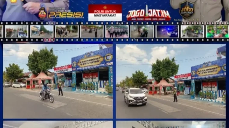 Satlantas Polresta Sumenep Intensif Awasi Arus Kendaraan
