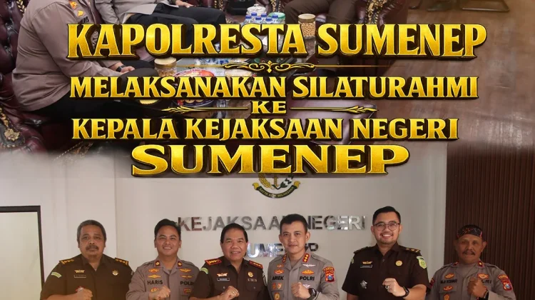 Berita Foto - Kapolresta Sumenep Perkuat Sinergi dengan Kejari - RRI.co.id