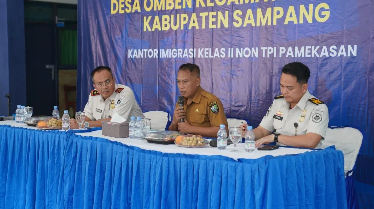 Imigrasi Pamekasan Kukuhkan Desa Omben Jadi Desa Binaan