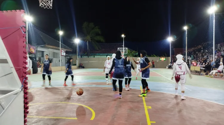 Final Rektor Cup Bola Basket Putri, MAN 1 Vs SMAN 1 Sumenep