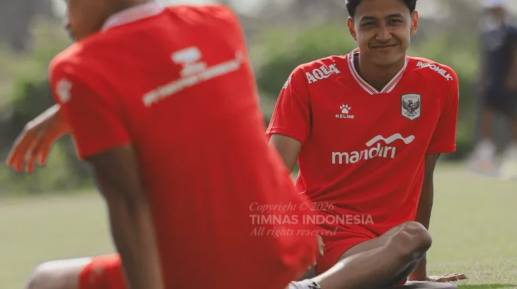 Berita Foto - Persiapan Timnas Indonesia sebelum Hadapi Kamboja - RRI.co.id