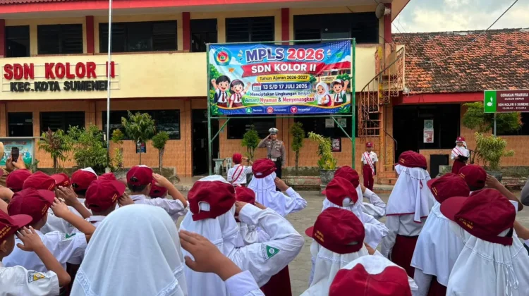 Satlantas Polresta Sumenep Gelar Polisi Sahabat Anak di SDN Kolor 2