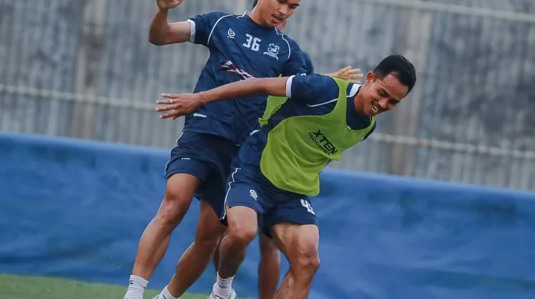 Game Internal Madura United dalam Latihan Persiapan