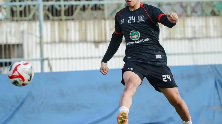 Latihan Pemain Madura United di Masa Persiapan sebelum Kompetisi