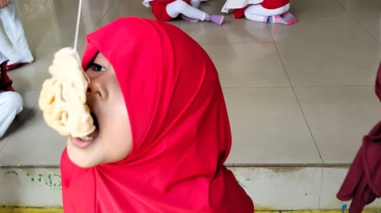 Semangat Kemerdekaan, Anak PAUD Al-Qur’an Suryalaya Ikuti Lomba Agustusan