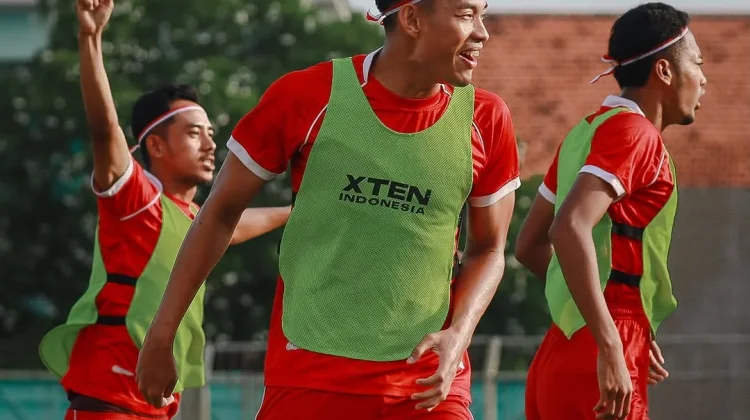 Sesi Latihan Madura United di Hari Kemerdekaan Republik Indonesia