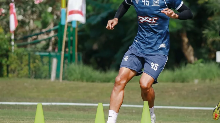 Sesi Latihan Madura United usai Hadapi Java United