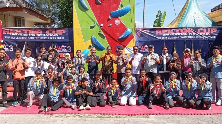 Pembukaan Rektor Cup Wirasta Climbing Competition Universitas Wiraraja