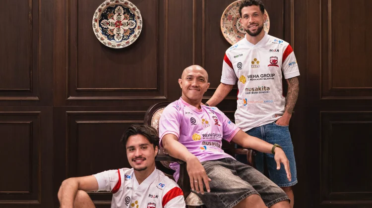 Putih Dominasi Warna Jersey Kedua Madura United