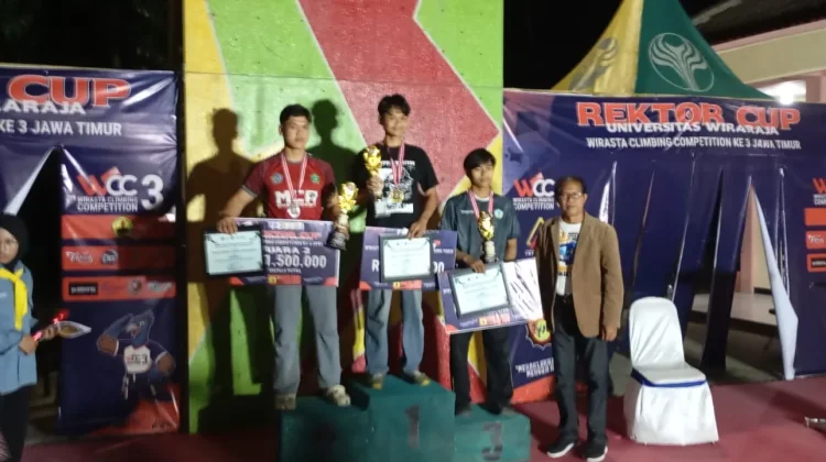 Penutupan Wirasta Climbing Competition Universitas Wiraraja
