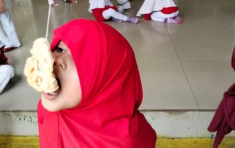 Semangat Kemerdekaan, Anak PAUD Al-Qur’an Suryalaya Ikuti Lomba Agustusan